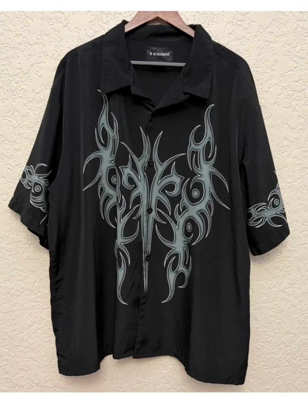 Vintage Tribal Y2K Button Up